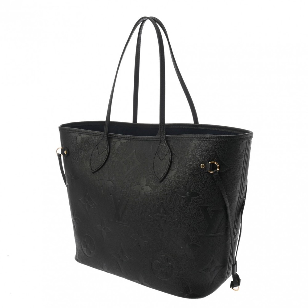 Louis Vuitton Empreinte Neverfull MM Noir Black Tote Bag Back - Picture 2 of 14